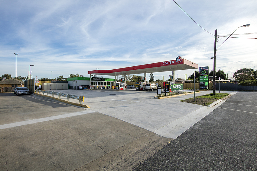 Cornerstone Constructions - Woolworths Service Station